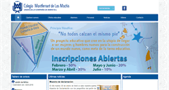 Desktop Screenshot of colegiomontferrant.edu.mx